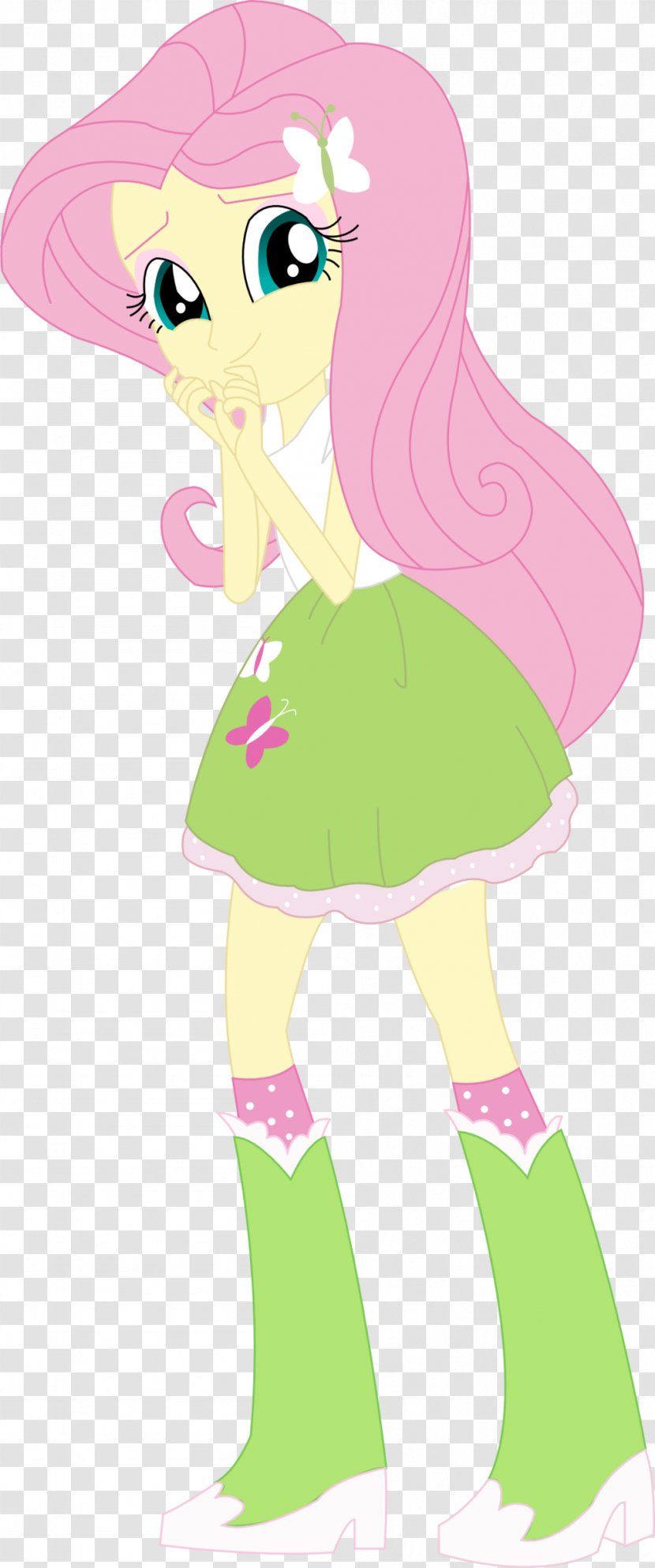 Fluttershy Rarity Spike Sunset Shimmer Rainbow Dash - Costume Design - Bashful Mockup Transparent PNG