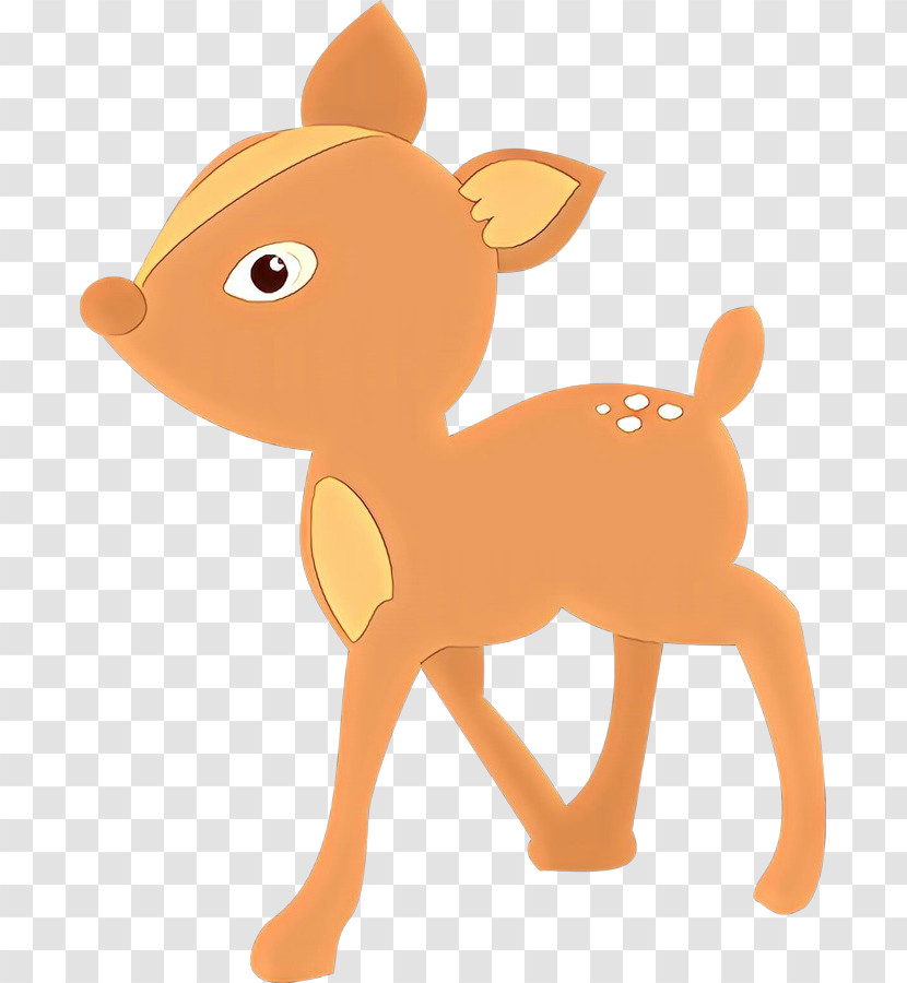 Animal Figure Cartoon Tail Deer Toy Transparent PNG