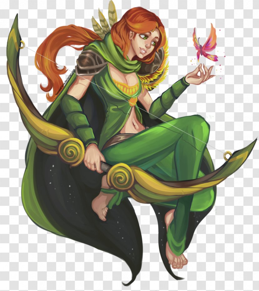 Dota 2 Defense Of The Ancients World Warcraft: Legion Video Game - Fictional Character - Enchantress Transparent PNG