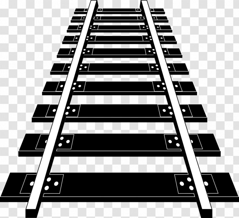 Rail Transport Train Track Locomotive - Railroad Car Transparent PNG