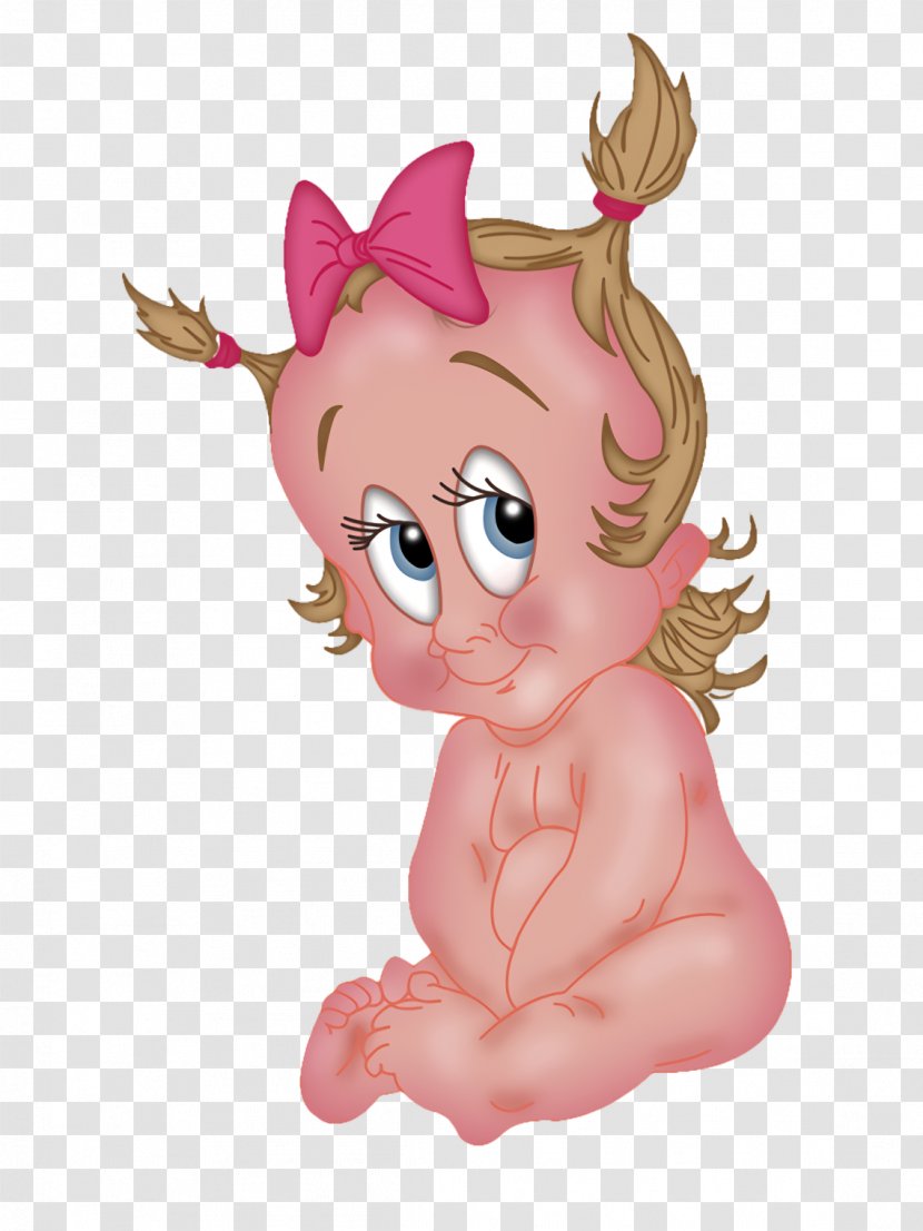 Cartoon Pink Animation Drawing - Baby Transparent PNG