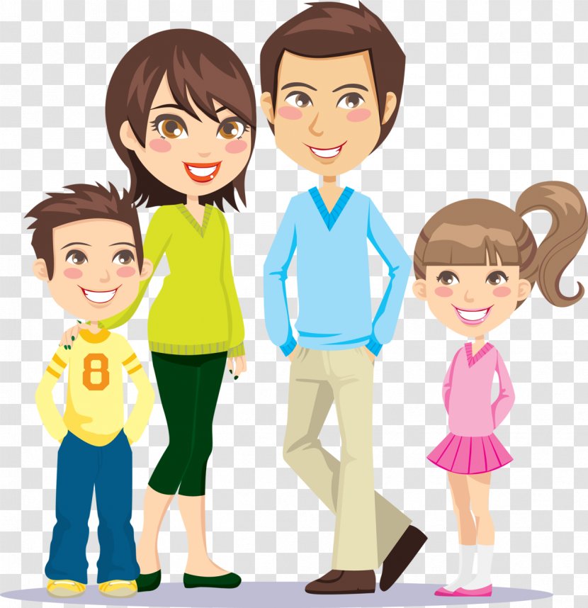 Family Clip Art - Cartoon Transparent PNG