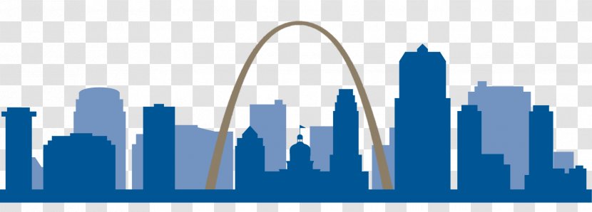 Gateway Arch St Louis Area Business Health Coalition Skyline Caleres Carondelet Plaza - Daytime Transparent PNG