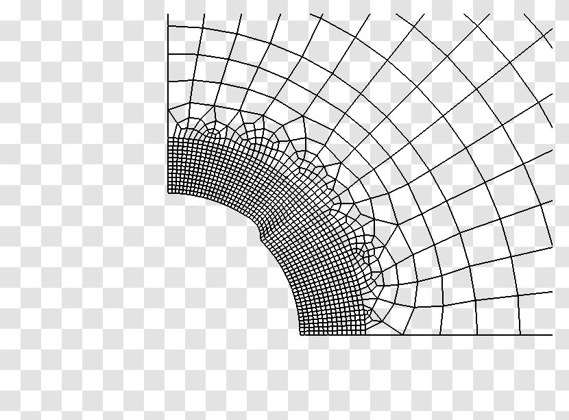 Abaqus Ansys Polygon Mesh Finite Element Method Generation - Vibration - Planar Transparent PNG