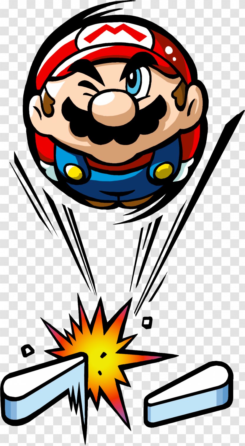 Super Mario Bros. 3D Land Pinball - Game Boy Advance - Flippers Transparent PNG