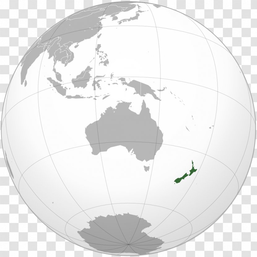 Australia World Map Globe Continent - Oceania Transparent PNG