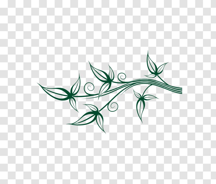 Twig Plant Stem Leaf Flower Clip Art Transparent PNG
