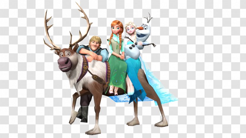 Elsa Rapunzel Kristoff Anna Paper - Deer - Frozen Transparent PNG