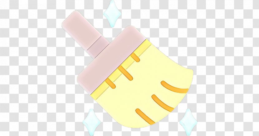 White Yellow Finger Hand Thumb - Cartoon Transparent PNG
