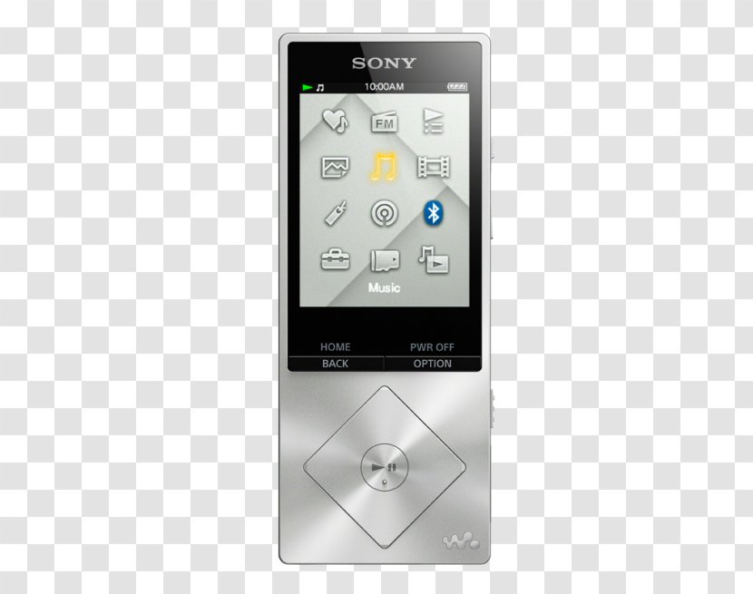 Digital Audio Sony Walkman NWZ-A17 High-resolution MP3 Player - Cd Transparent PNG