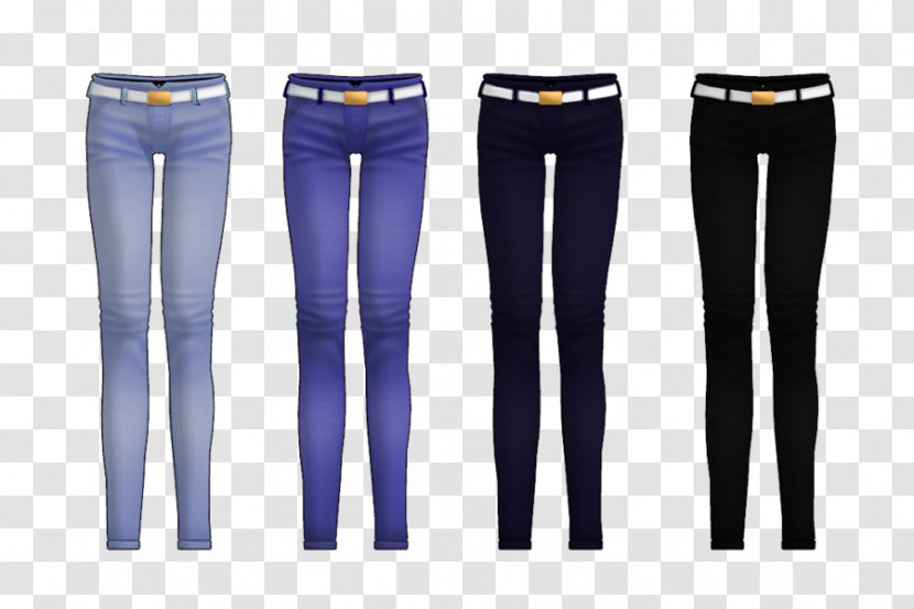 Jeans Denim Slim-fit Pants Shorts - Electric Blue Transparent PNG
