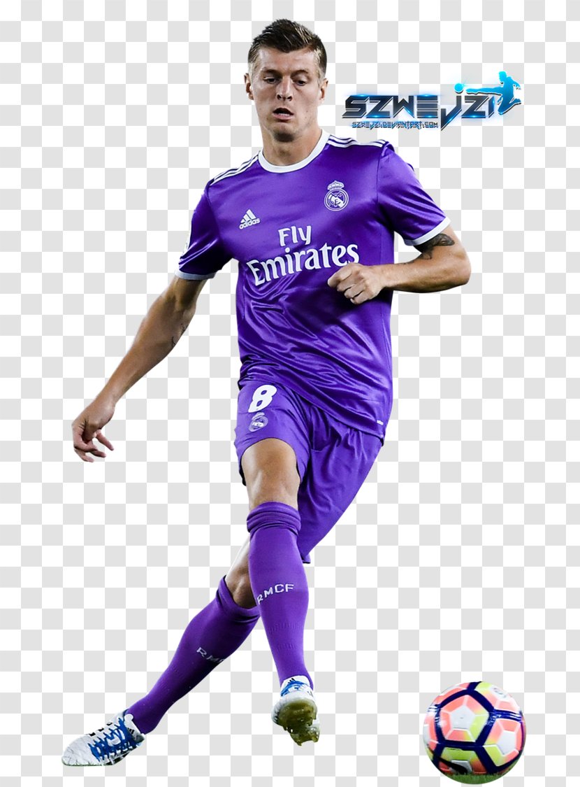 Toni Kroos Real Madrid C.F. 2016–17 La Liga Team Sport Football - Uniform Transparent PNG