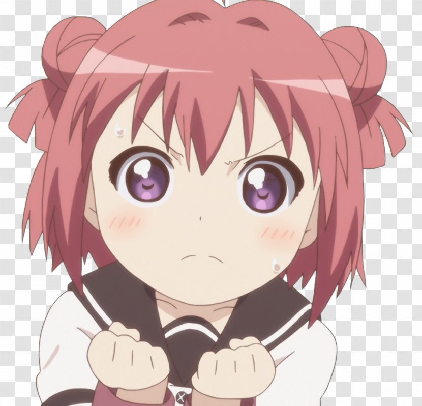 Akari Akaza YuruYuri - Watercolor - Youtube Transparent PNG