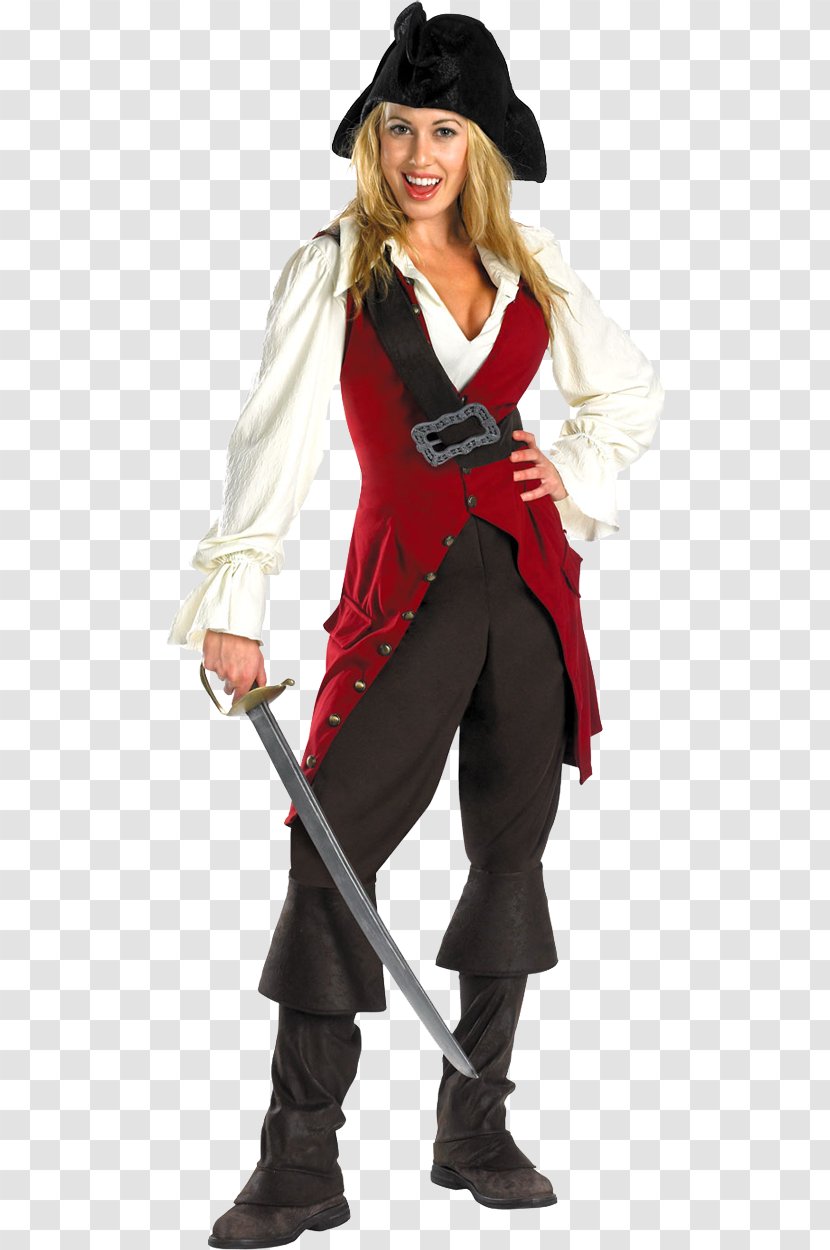 Keira Knightley Elizabeth Swann Jack Sparrow Pirates Of The Caribbean: At World's End Costume - Pirate Transparent PNG