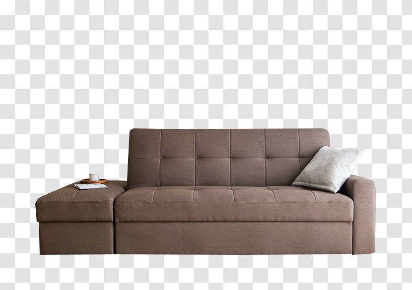 Couch Bed - Brown Multi-functional Sofa Material Transparent PNG