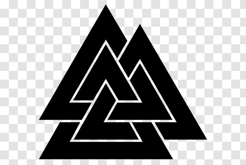 Odin Valknut Viking Age Old Norse Symbol - Area Transparent PNG