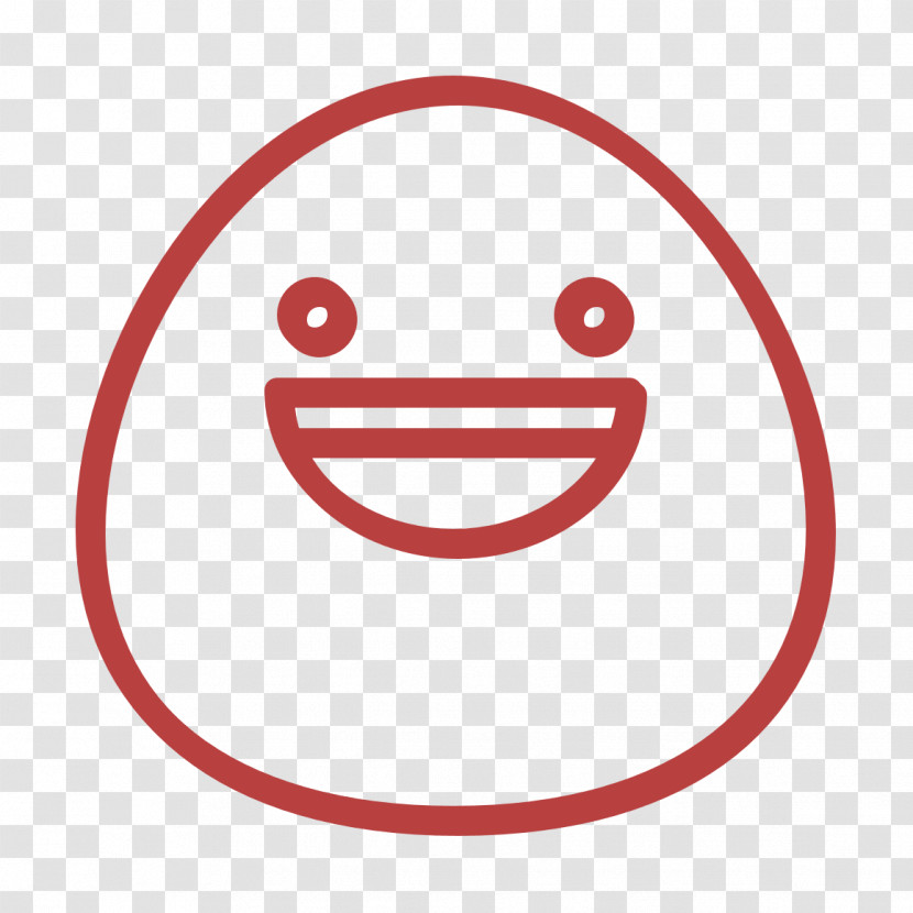 Grinning Icon Emoji Icon Transparent PNG