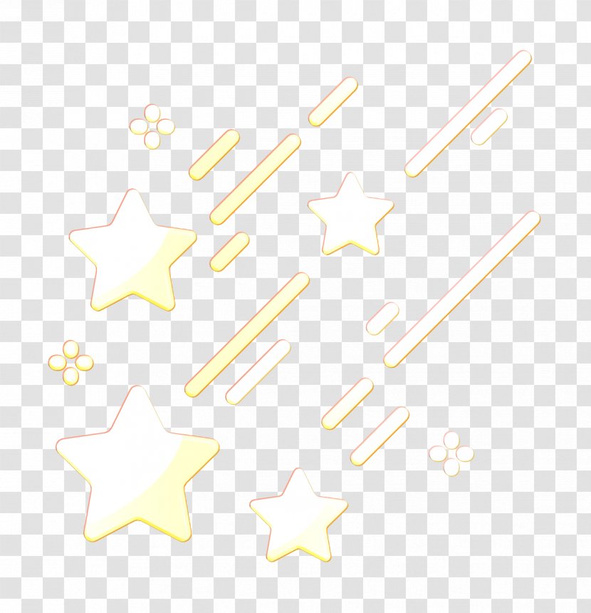 Star Icon Falling Space Transparent PNG