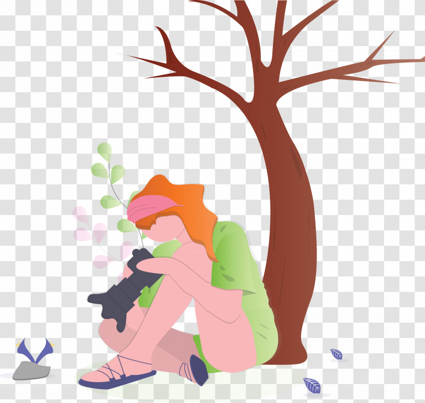 Take Photographs Girl Nature Transparent PNG