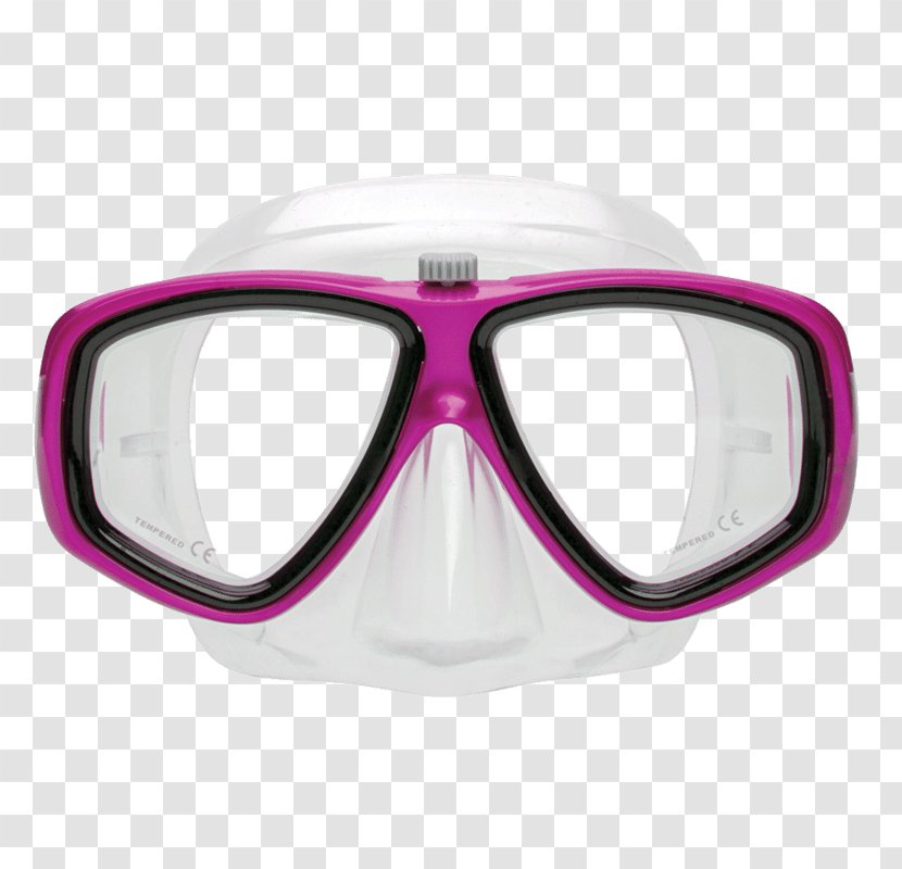 Diving & Snorkeling Masks Underwater Scuba - Goggles - Mask Transparent PNG