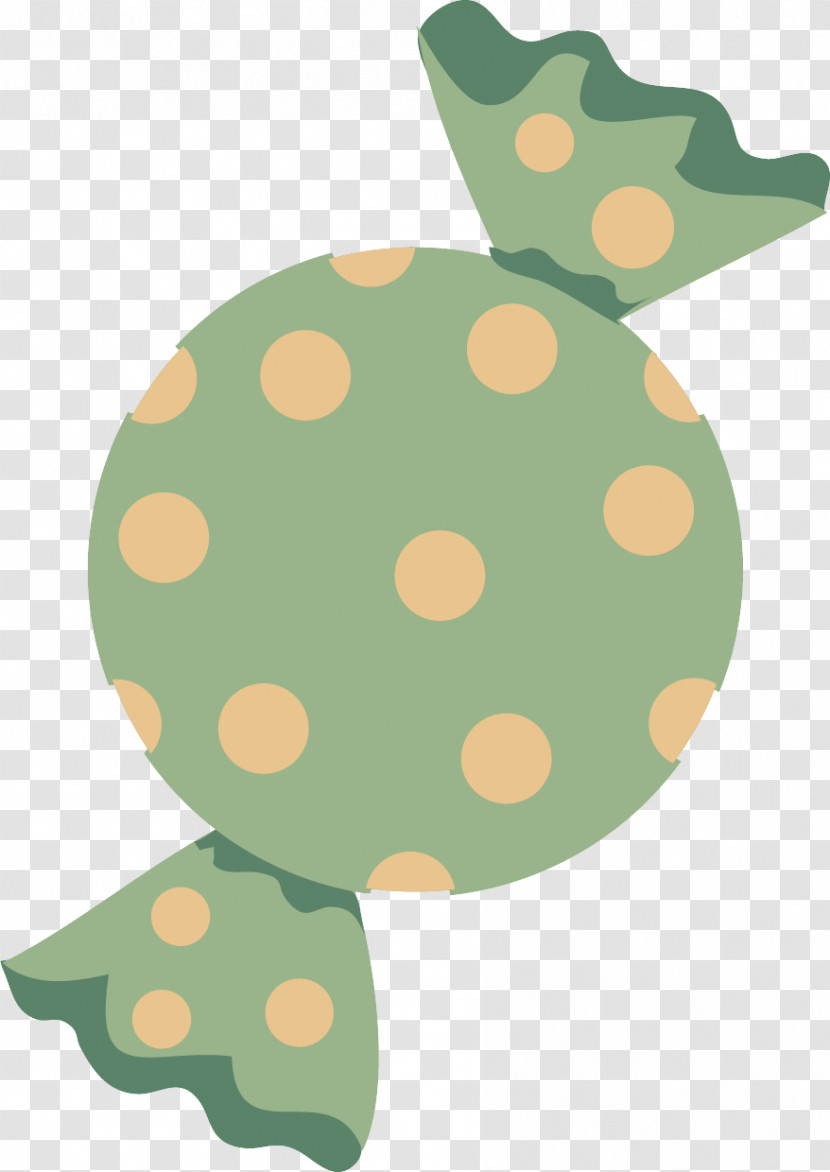 Cartoon Turtles Green Pattern Oval Transparent PNG