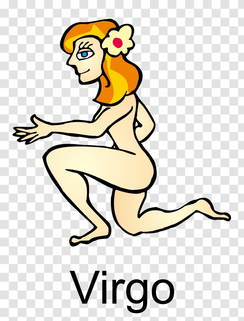 Virgo Horoscope Astrological Sign Zodiac Libra - Hand - Vector Cartoon Material Transparent PNG