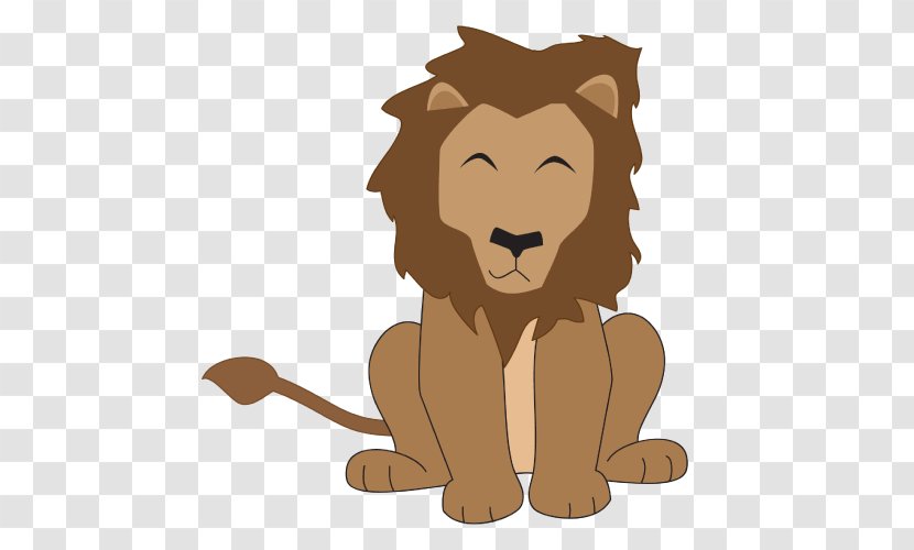 Lion Cat Canidae Dog - Like Mammal - Illustrator Transparent PNG