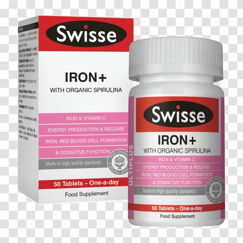 Dietary Supplement Swisse Tablet Multivitamin - Iron Product Transparent PNG