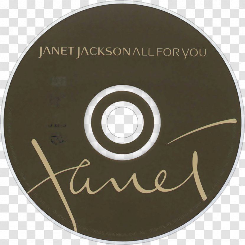 Compact Disc Computer Hardware Disk Storage Brand - Label - Janet Jackson Transparent PNG