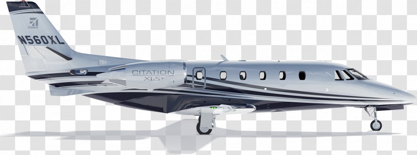 Business Jet Cessna Citation Excel CitationJet/M2 V Airplane - Aviation Transparent PNG