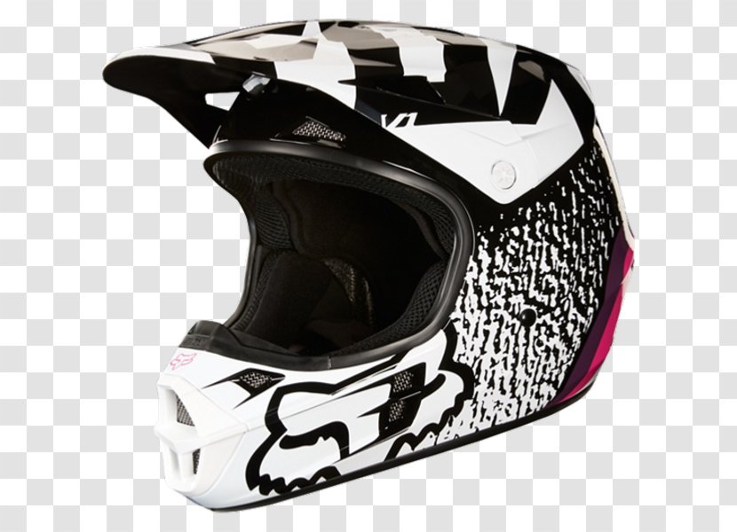 Motorcycle Helmets Racing Helmet Fox - Headgear - Motocross Race Promotion Transparent PNG