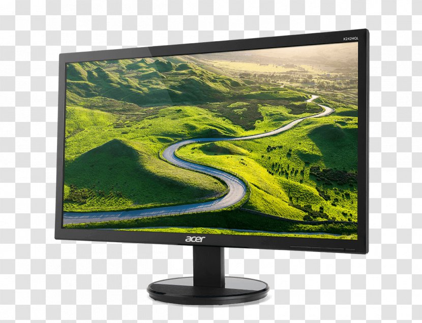 Computer Monitors 1080p LED-backlit LCD High-definition Television VGA Connector - Monitor - Output Device Transparent PNG