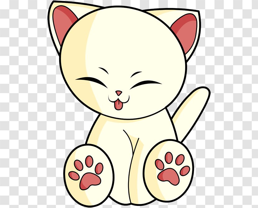 Kitten Whiskers Cuteness Drawing Line Art - Flower Transparent PNG