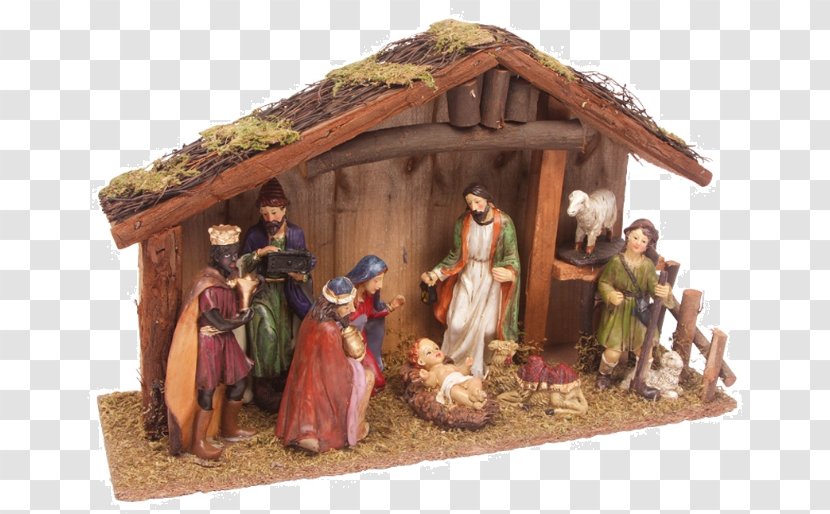 Nativity Scene Bethlehem Christmas Of Jesus Manger - Ping Dou Transparent PNG