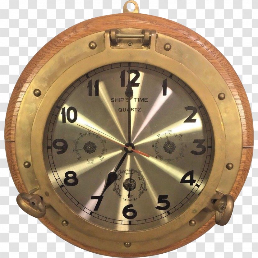 Banjo Clock Quartz Chime Westminster Quarters - Barometer Transparent PNG
