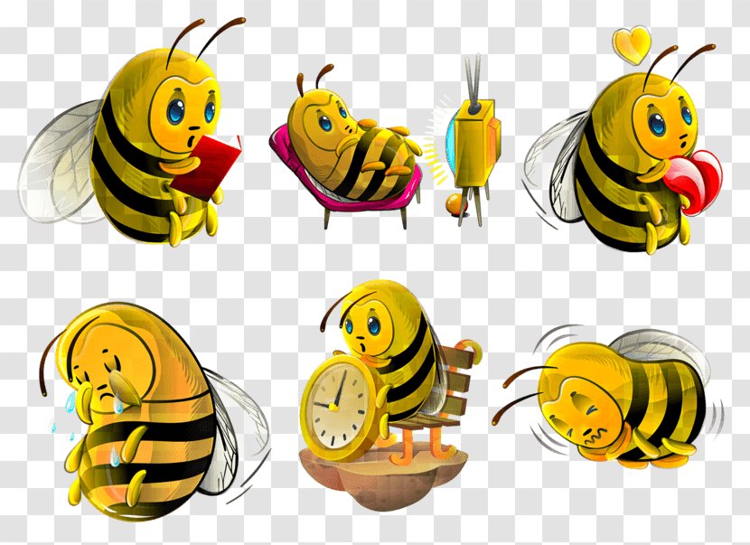 Honey Bee Adobe Photoshop Design - Volume - Gif Transparent PNG