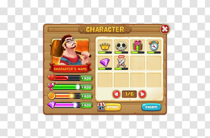 Game Graphical User Interface King Of Thieves Design - Ui Transparent PNG