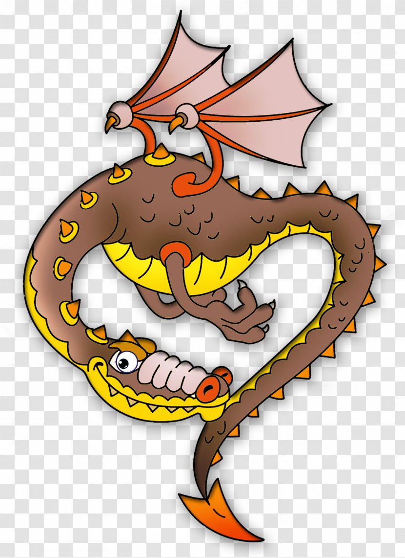 Chinese Dragon Drawing Clip Art - Fictional Character Transparent PNG