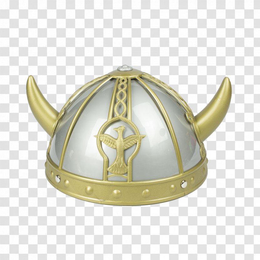 Headgear - Brass - Helmet Viking Transparent PNG