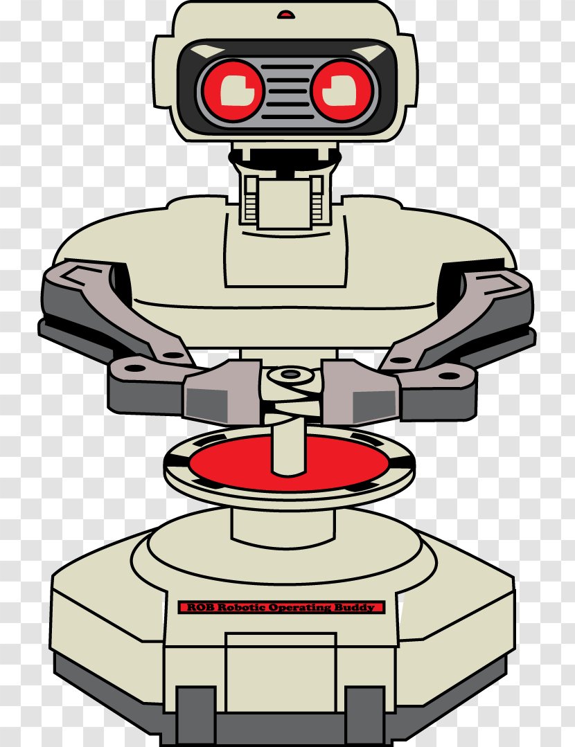R.O.B. Stack-Up Nintendo Entertainment System Robot - Fictional Character Transparent PNG