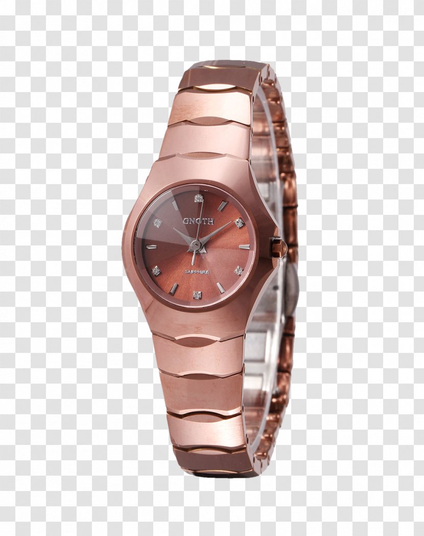 Watch Gold Omega SA Strap Czerwone Zu0142oto - Copper - Ms. Geno Rose Transparent PNG