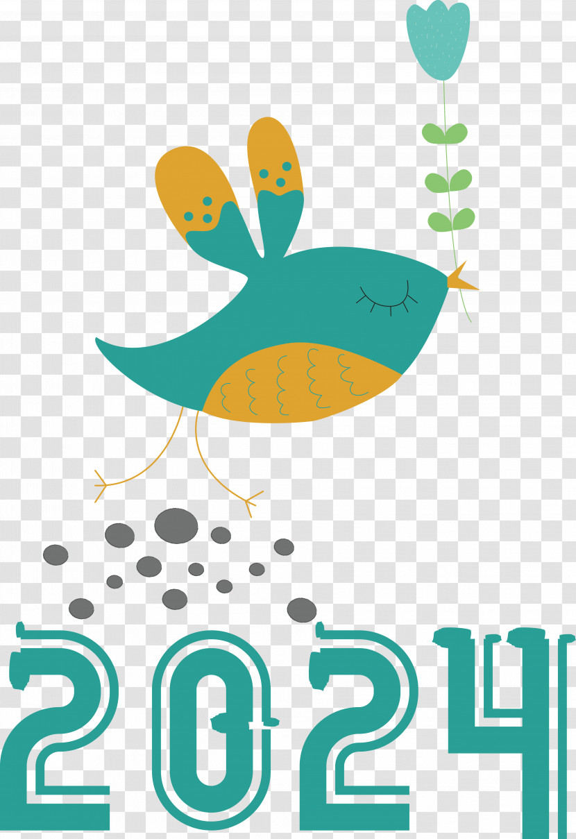 Logo Green Teal Leaf Text Transparent PNG