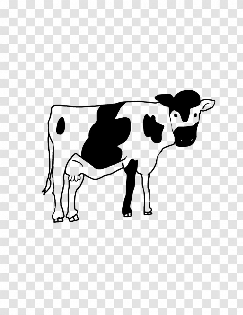 Dairy Cattle Calf Ox Line Art - Horn - Rectangle Transparent PNG