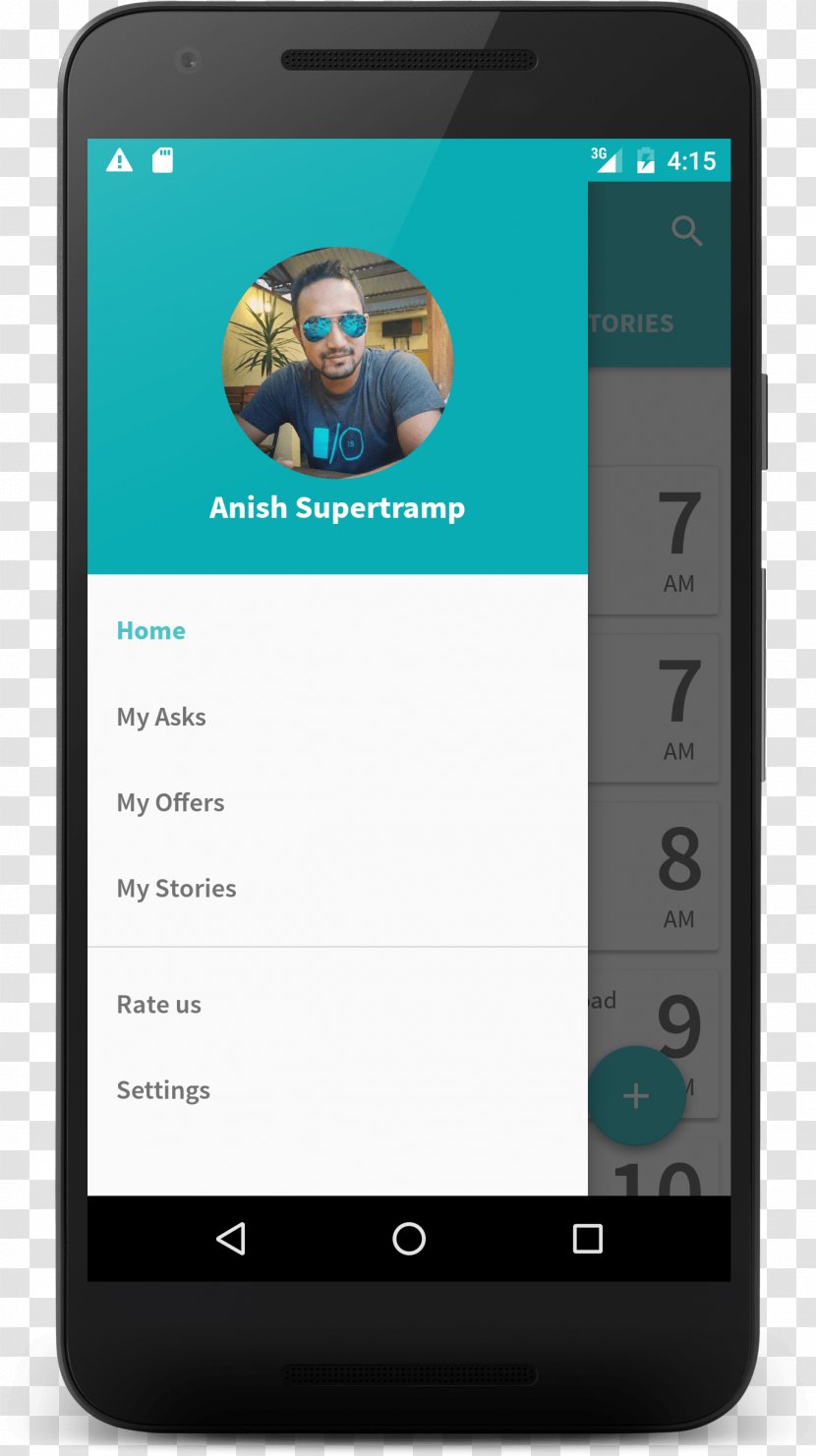 Android Lollipop Mobile Phones - Technology Transparent PNG
