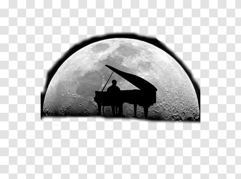 Musician Composer Song Piano - Watercolor - Moonlight Sonata Transparent PNG