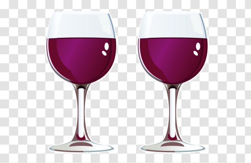 Red Wine Cocktail Glass Logo - Material Transparent PNG