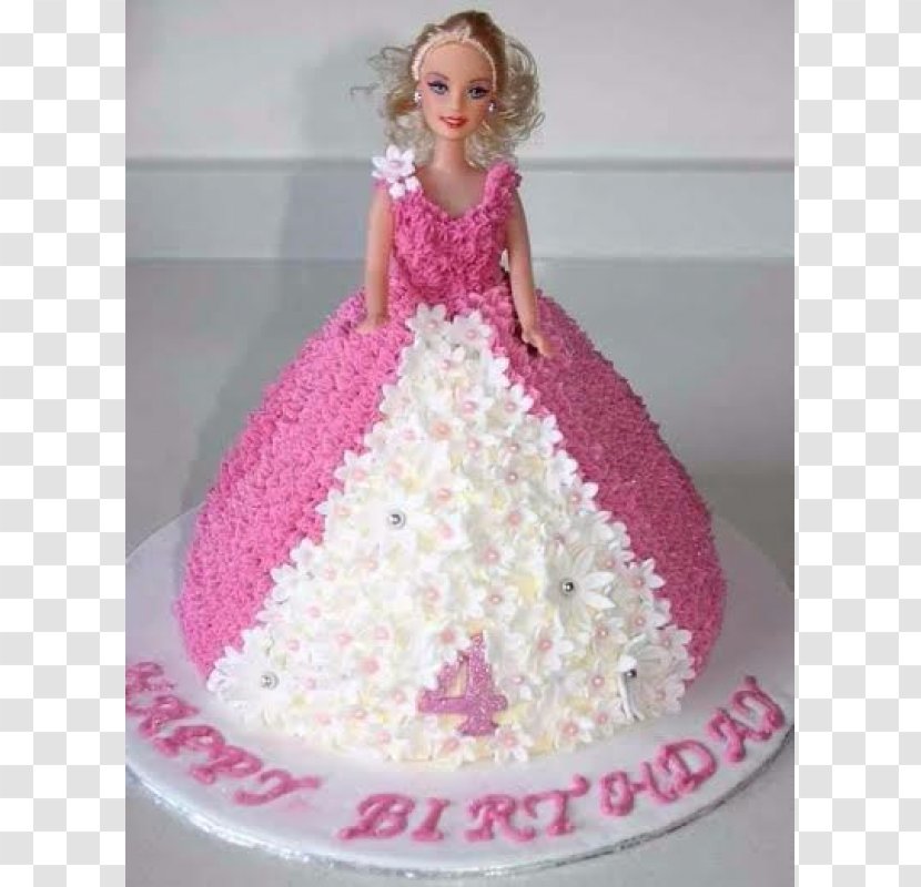 Birthday Cake Black Forest Gateau Decorating Princess - Buttercream Transparent PNG