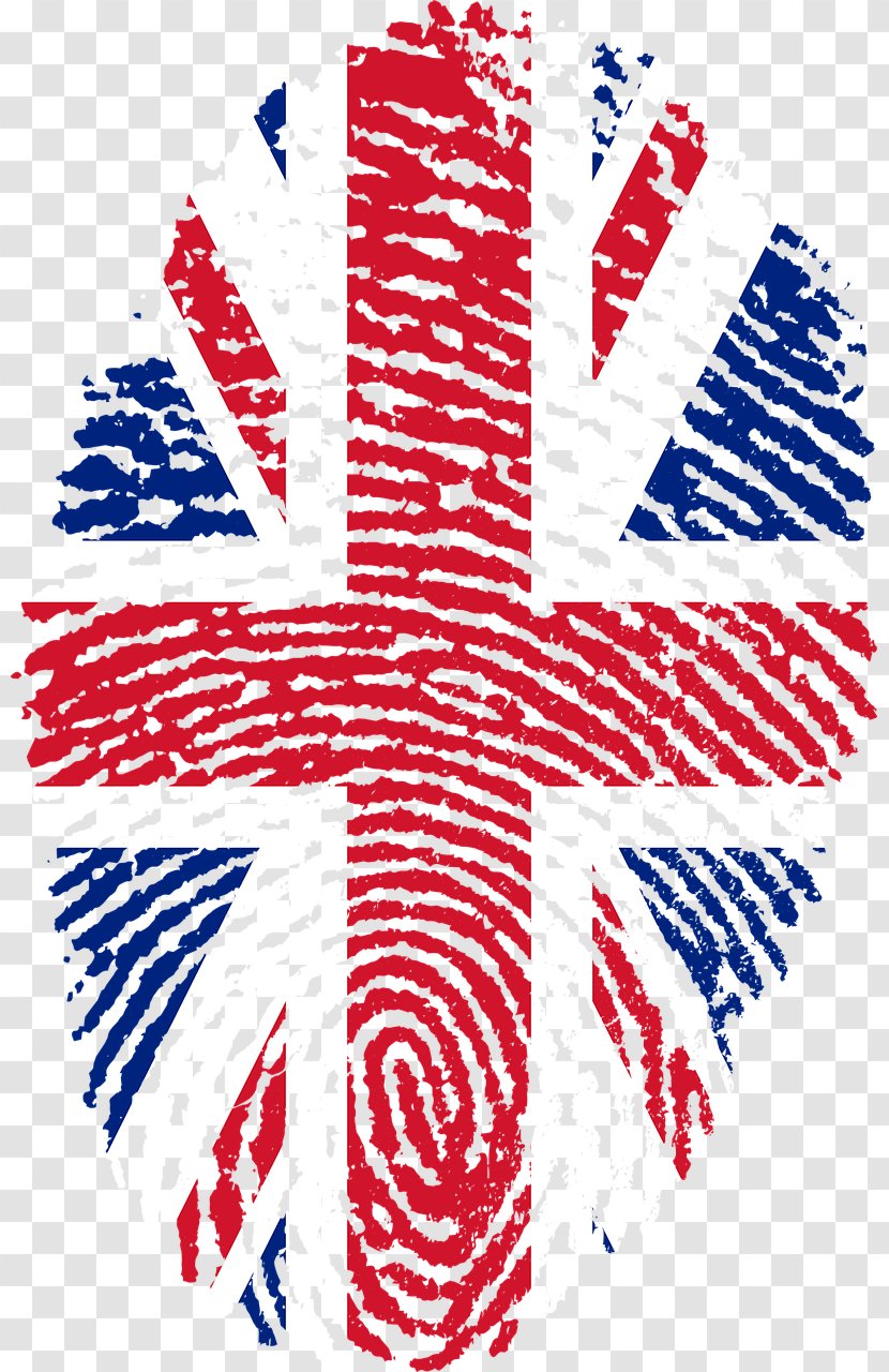 Flag Of The United Kingdom Brexit Fingerprint - States - English Transparent PNG