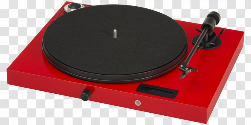 Pro-Ject Audio Phonograph Record Magnetic Cartridge Turntable - High Fidelity Transparent PNG