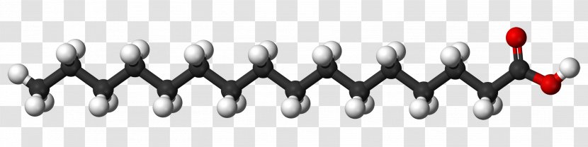 Stearic Acid Fatty Molecule Saturated Fat - Hydrogenation - Chemical Compound Transparent PNG